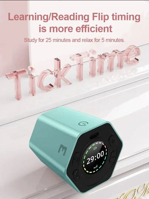 Blue Magnetic Hexagon Digital Clock Timer