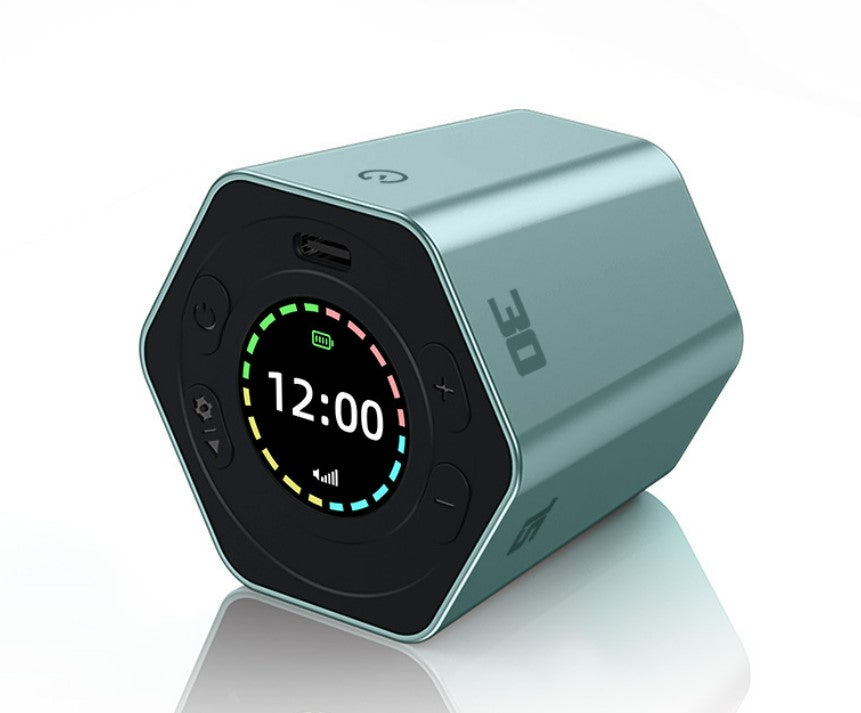 Blue Magnetic Hexagon Digital Clock Timer