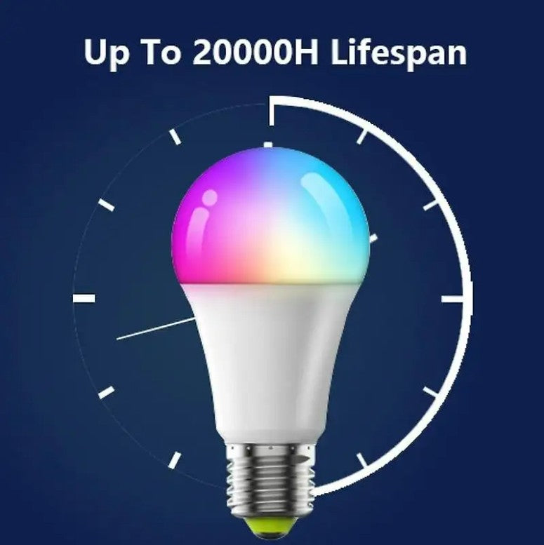Tuya Smart Wi-Fi LED 9W Bulb E27 Multicolour RGBCW