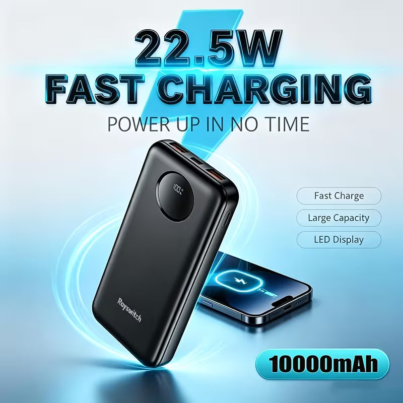 22.5W 10,000mAh Power Bank
