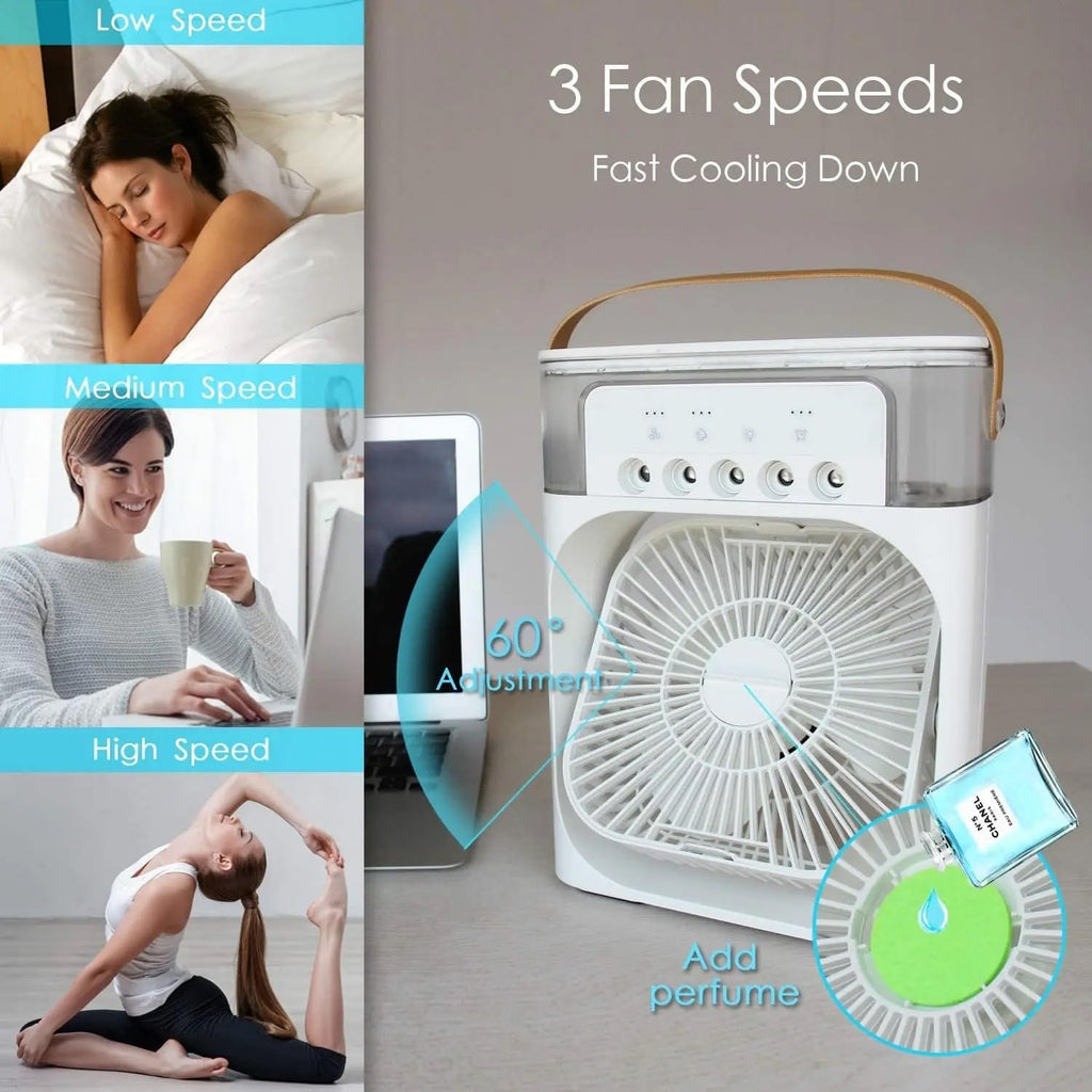 Mini Air Conditioning Fan Humidifier