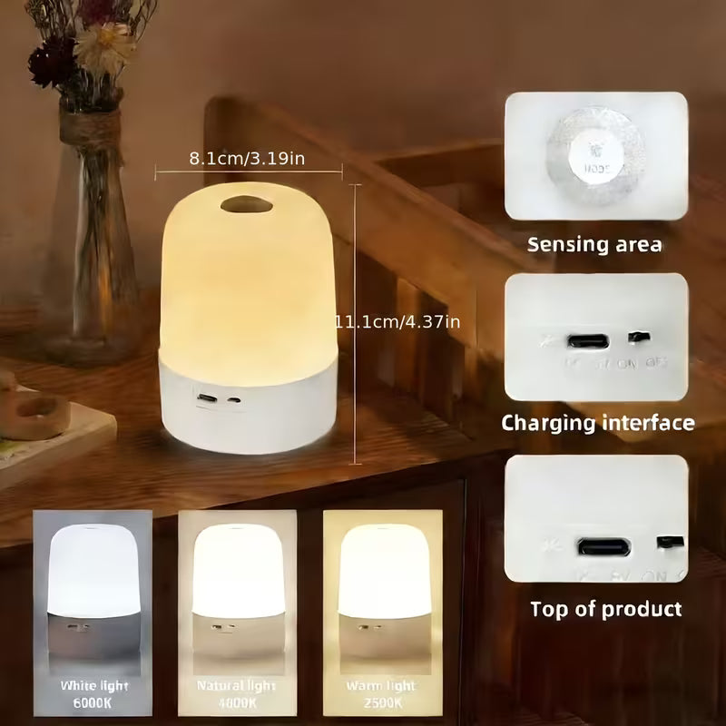 LED Night Light Desk Lamb Dimmable Touch Controlled