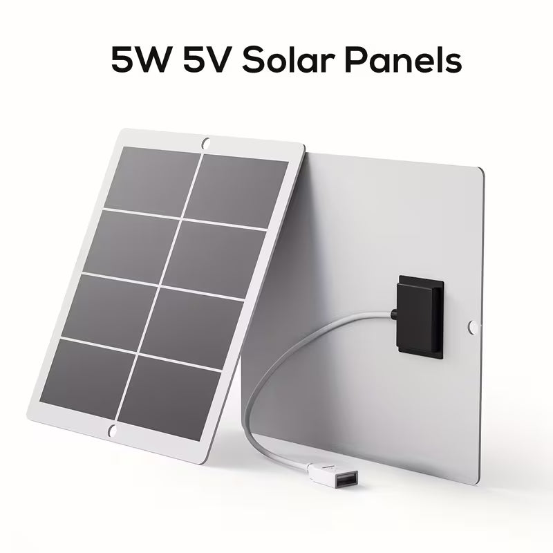 Portable Solar Charger – 5V 5W with USB Output & Safe Charge Stabilizer