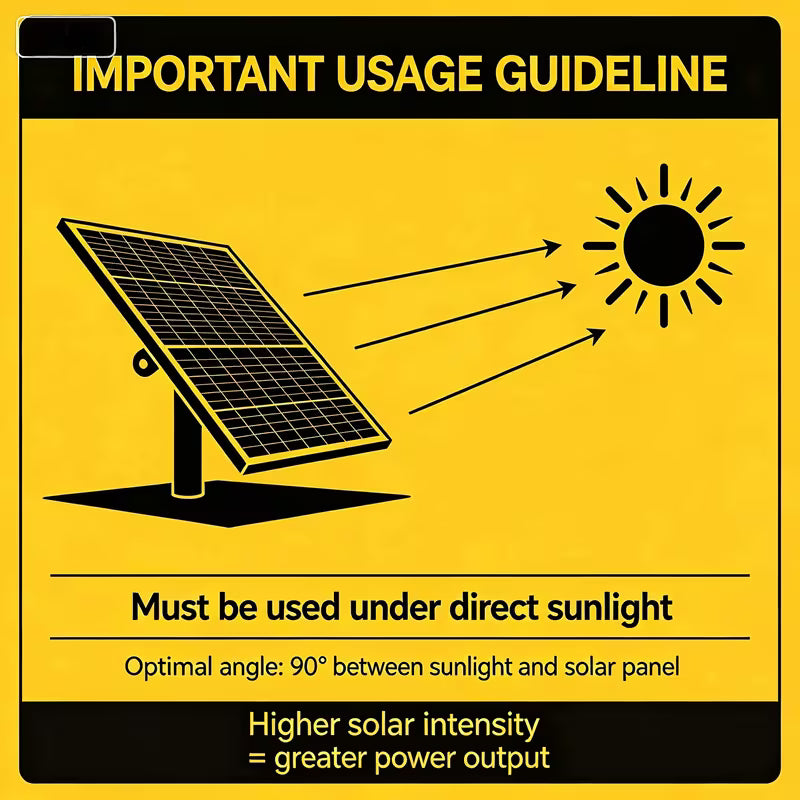 Portable Solar Charger – 5V 5W with USB Output & Safe Charge Stabilizer