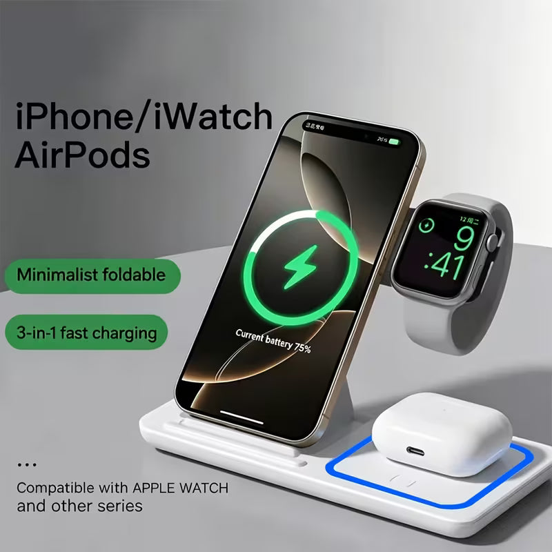 3-in-1 Wireless Charging Station