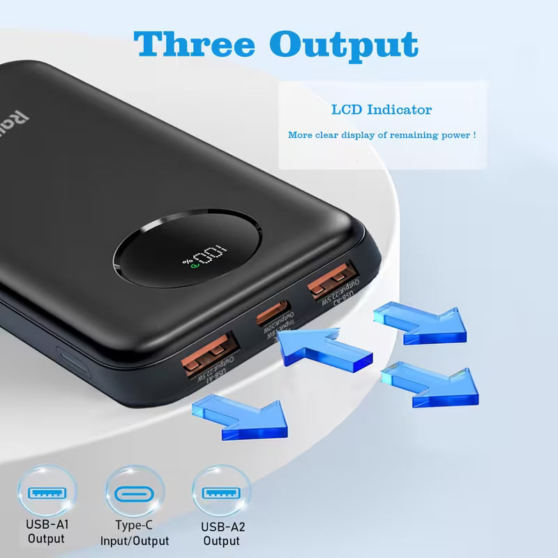 22.5W 10,000mAh Power Bank